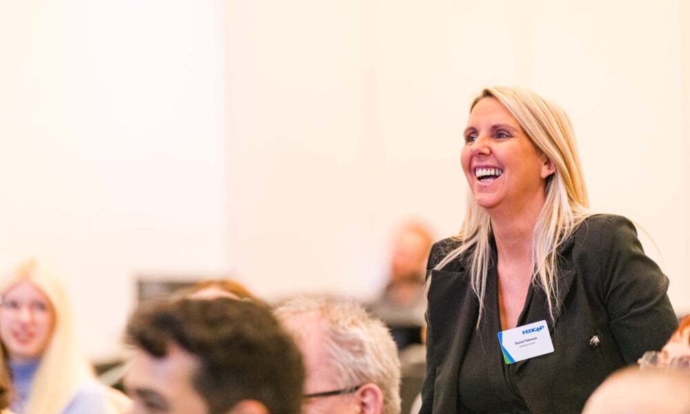 Susan Paterson at Dynamic Earth - Fedcap Gala 2022