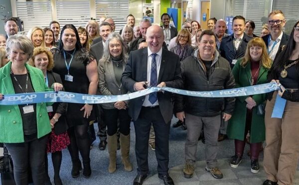 Willie Coffey MSP officially opens our newly-refurbished office in Kilmarnock